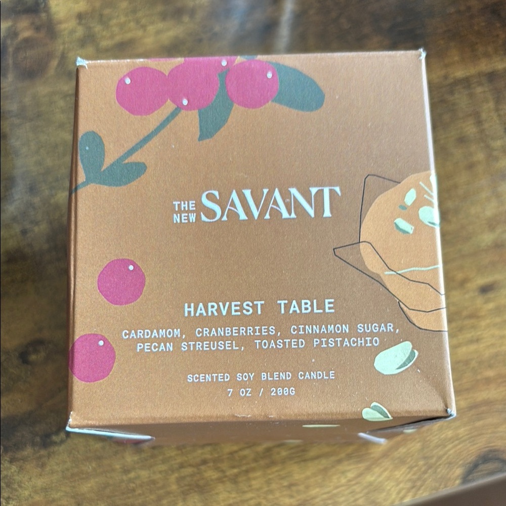 The New Savant - Harvest Table Scented Candle